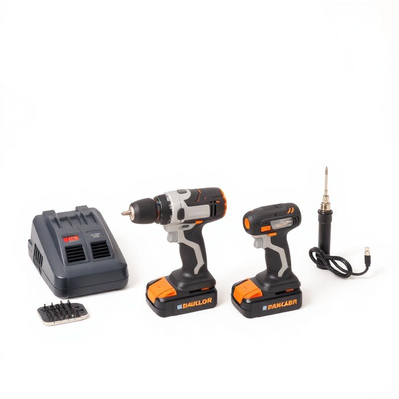 Kit Berbequim sem Fios 20V com Acessórios
